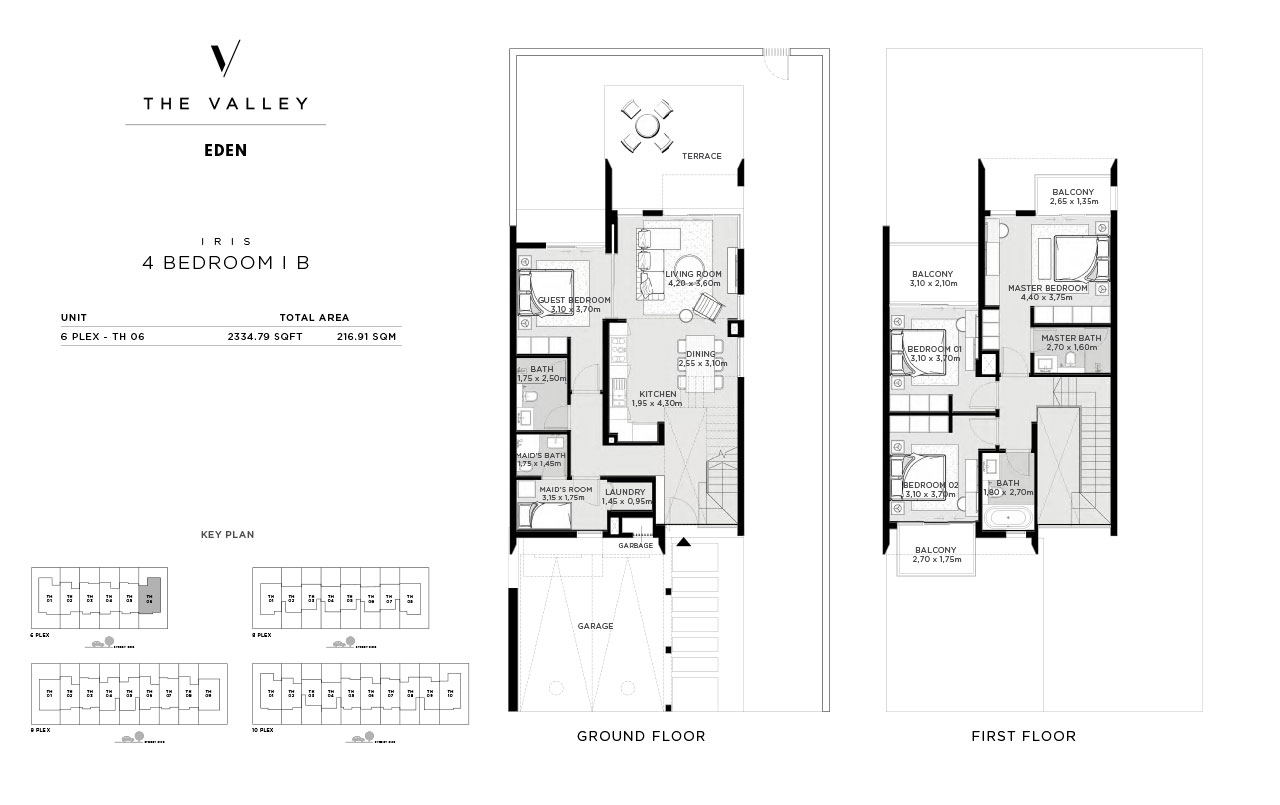 the valley by emaar floor plans